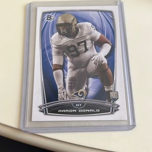 Aaron Donald rookie card topps